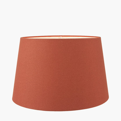 Winston 45cm Tobacco Handloom Tapered Lampshade – Natural Luxury for Timeless UK Interiors