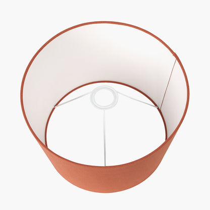Winston 45cm Tobacco Handloom Tapered Lampshade – Natural Luxury for Timeless UK Interiors