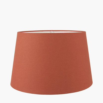 Winston 45cm Tobacco Handloom Tapered Lampshade – Natural Luxury for Timeless UK Interiors