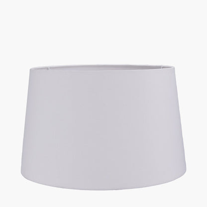 Winston 40cm White Handloom Tapered Lampshade