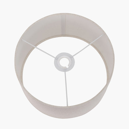 Quinn 30cm Slubby Hopsack Cylinder Shade