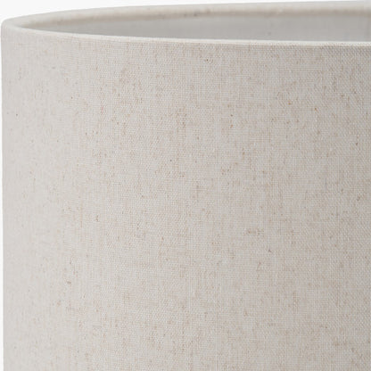 Quinn 35cm Slubby Hopsack Cylinder Shade