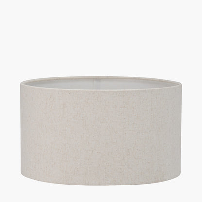 Quinn 40cm Slubby Hopsack Cylinder Shade
