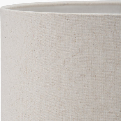 Quinn 40cm Slubby Hopsack Cylinder Shade