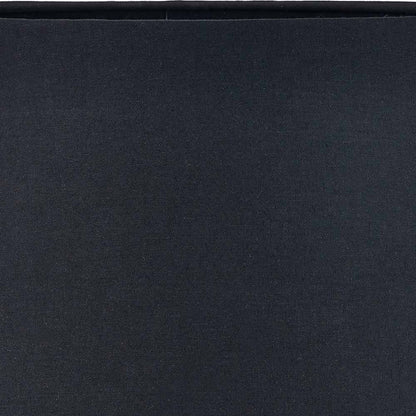 Adelaide 30cm Black Tapered Cotton Mix Lampshade – Sleek Elegance for Contemporary Living
