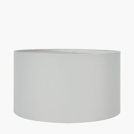 Harry 35cm Ivory Cotton Mix Cylinder Lampshade