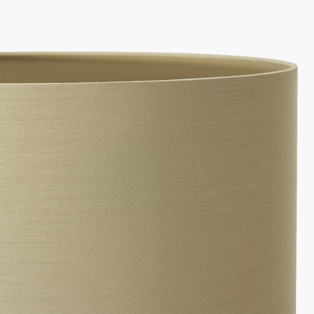 Harry 35cm Taupe Cotton Cylinder Lampshade | Neutral Lampshade