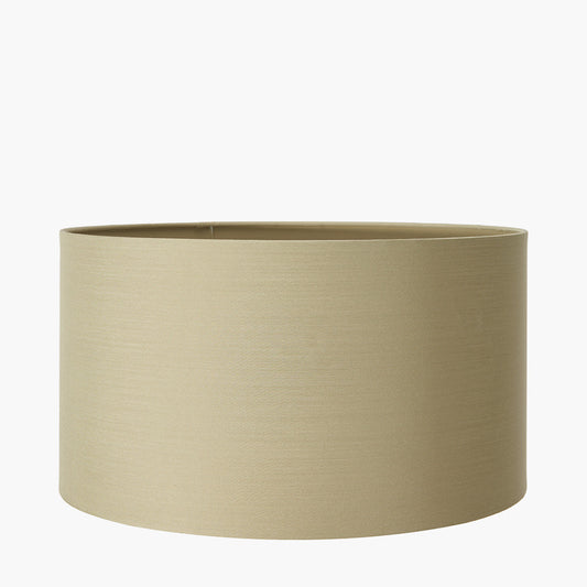 Harry 30cm Taupe Cotton Mix Cylinder Lampshade – Subtle Sophistication and Everyday Elegance