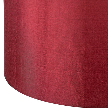Zara 45cm Mulberry Silk Lined Cylinder Lampshade