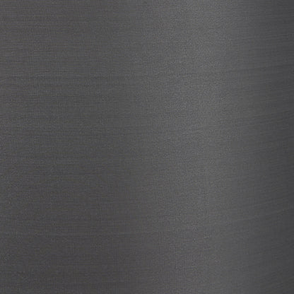 Zara 40cm Steel Grey Silk Cylinder Lampshade | Luxury Silk Shade