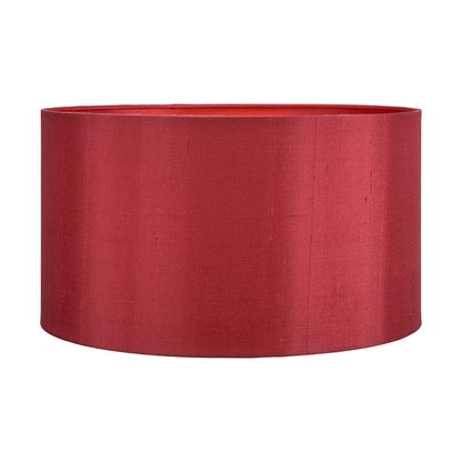 Zara 40cm Mulberry Silk Cylinder Lampshade | Luxury Silk Shade