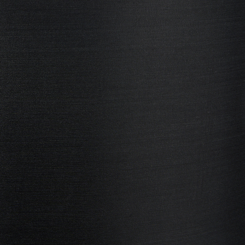 Zara 35cm Black Silk Lined Cylinder Lampshade