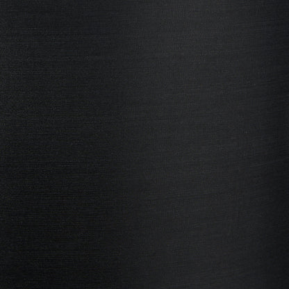 Zara 35cm Black Silk Lined Cylinder Lampshade