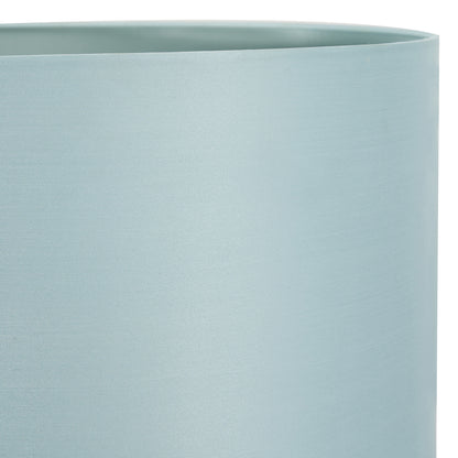 Zara 40cm Duck Egg Silk Cylinder Lampshade | Luxury Silk Shade