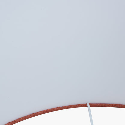 Henry 35cm Tobacco Handloom Cylinder Lampshade | Cotton Lampshade