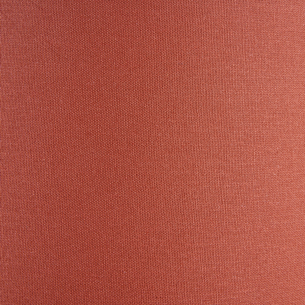 Henry 45cm Tobacco Handloom Cylinder Lampshade | Cotton Lampshade