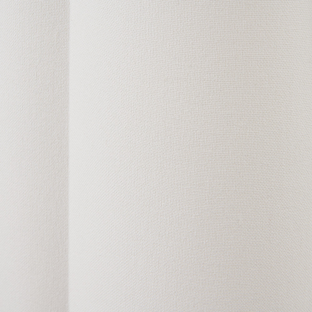Posy 35cm White Handloom Scalloped Tapered Lampshade