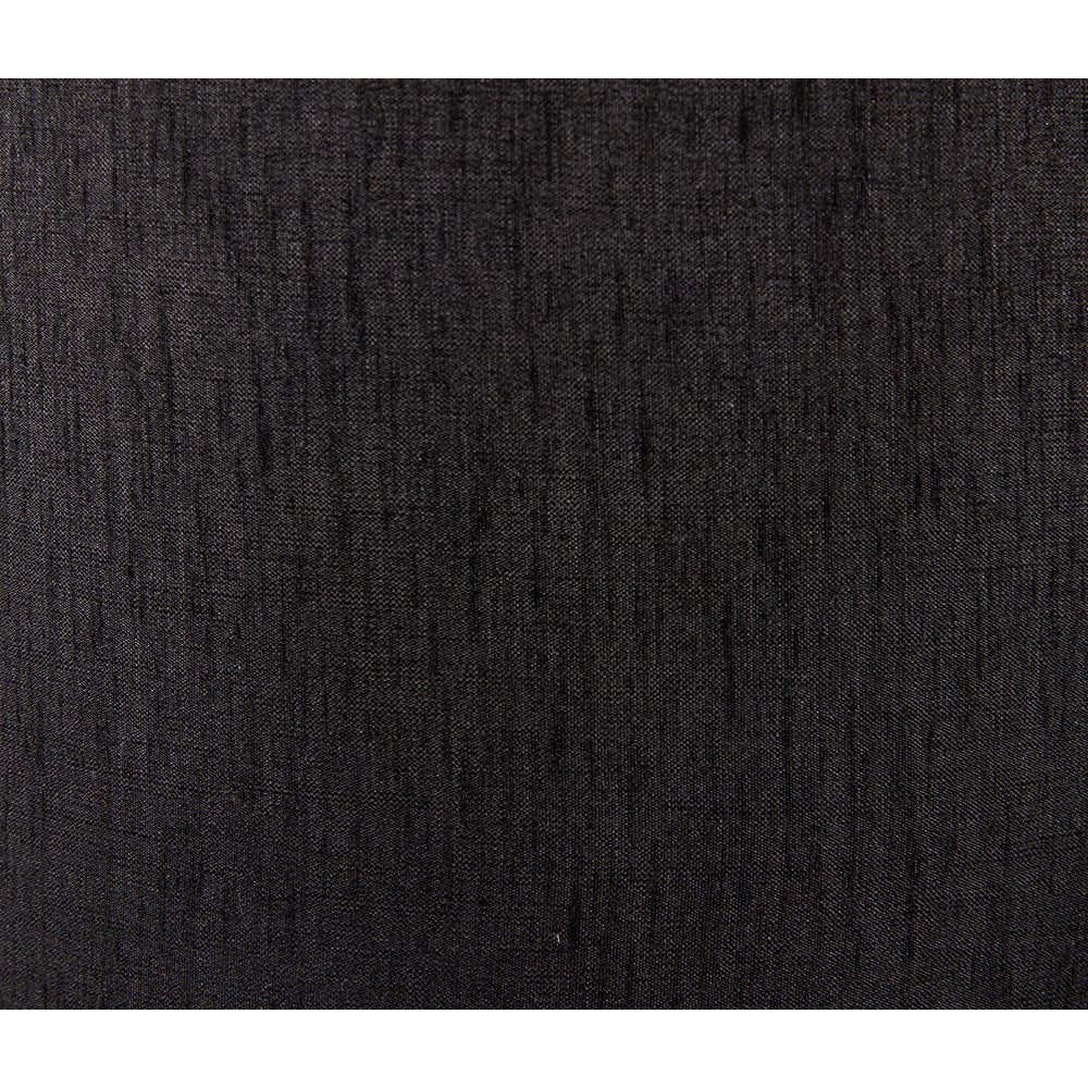 Stellan 40cm Black Slubbed Silk Mix Gold Lined Cylinder Lampshade