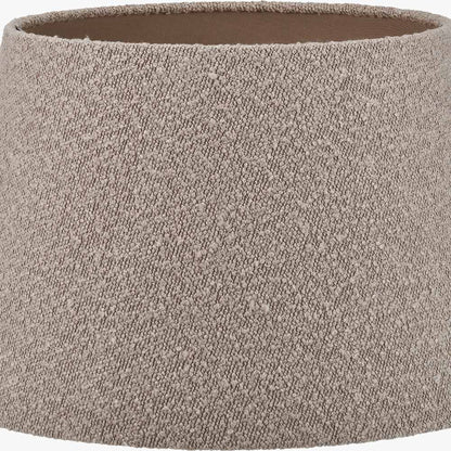 Martigues 45cm Taupe Bouclé Tapered Lampshade | Textured Lampshade