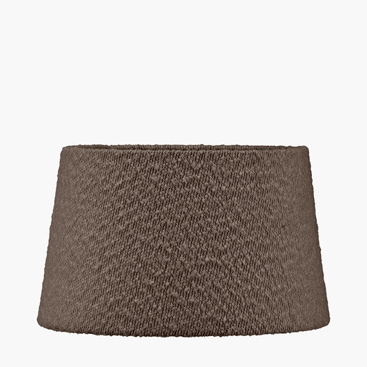 Martigues 50cm Mocha Brown Bouclé Tapered Lampshade