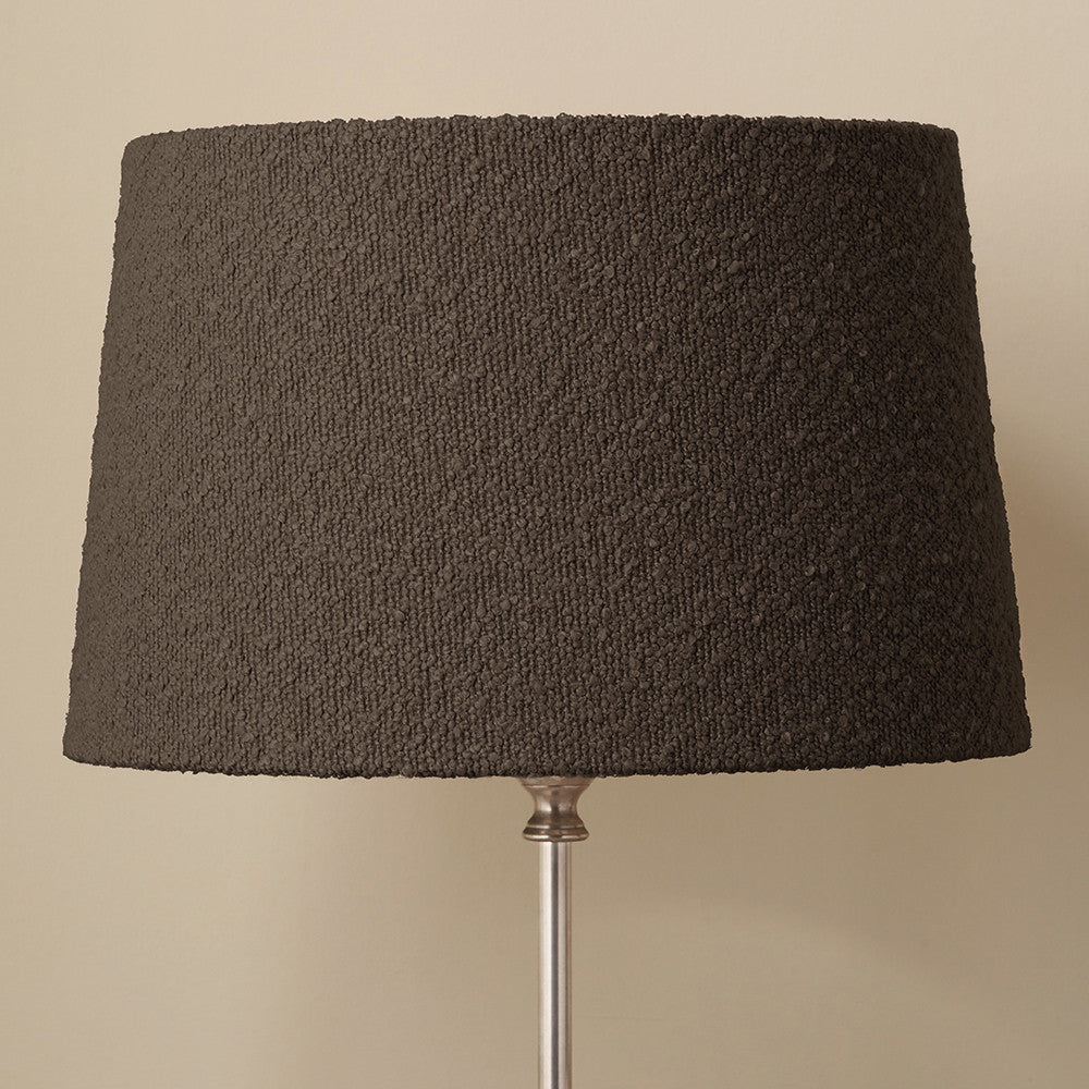 Martigues 50cm Mocha Brown Bouclé Tapered Lampshade