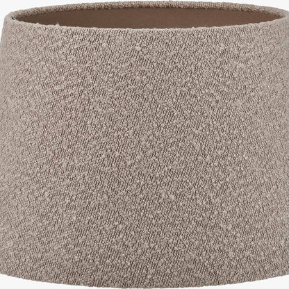 Martigues 50cm Taupe Bouclé Tapered Lampshade – Subtle Texture and Contemporary Warmth