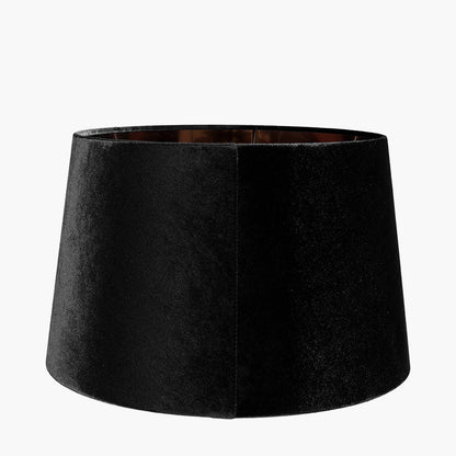 Aida 50cm Black Velvet Tapered Lampshade
