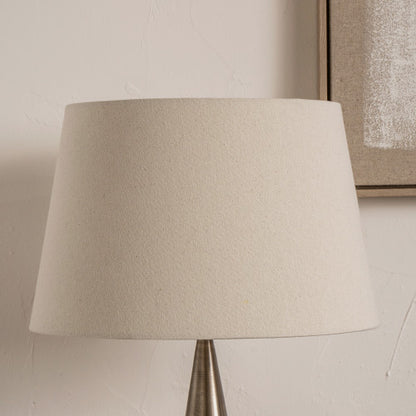 Coast 30cm Cream Calico Tapered Lampshade