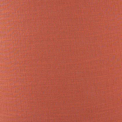 Lino 50cm Cinnamon Self-Lined Linen Cylinder Lampshade – Warm Contemporary Style with Soft Light Diffusion