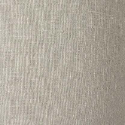 Lino 50cm Grey Self-Lined Linen Cylinder Lampshade – Contemporary Neutral with Soft, Textural Light
