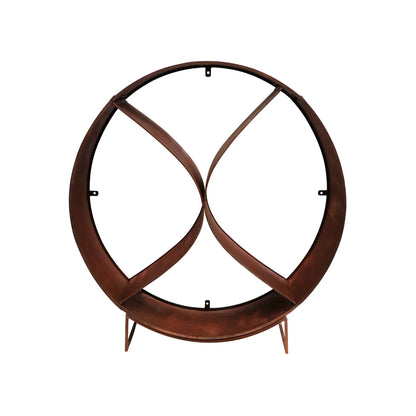Shop the Circle Sculptural Log Storage and add a touch of modern art and function to your garden. Made with premium quality and ethically sourced metal. Shop online today at www.nobleandnook.co.uk