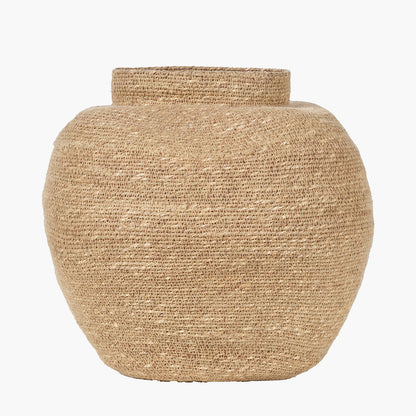 Seagrass Natural Urn Shaped Basket - W36xD36xH33cm