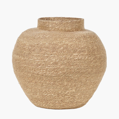 Seagrass Natural Urn Shaped Basket - W36xD36xH33cm
