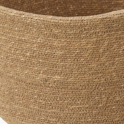 Natural Seagrass Round Basket - W34xD34xH26cm