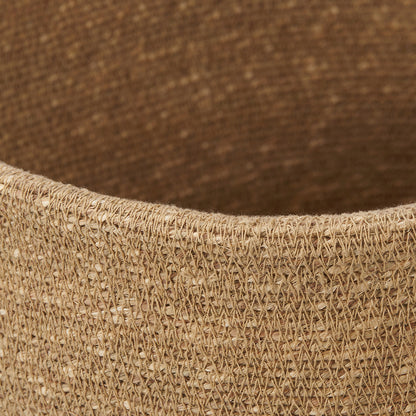 Natural Seagrass Round Basket - W34xD34xH26cm