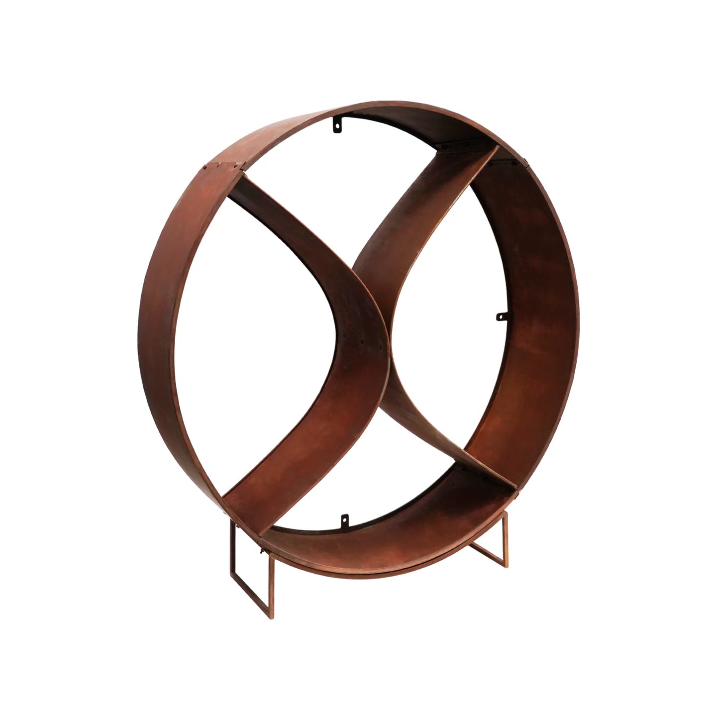 Shop the Circle Sculptural Log Storage and add a touch of modern art and function to your garden. Made with premium quality and ethically sourced metal. Shop online today at www.nobleandnook.co.uk