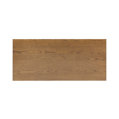 Charlton Desk | Oak in Aged Walnut Finish