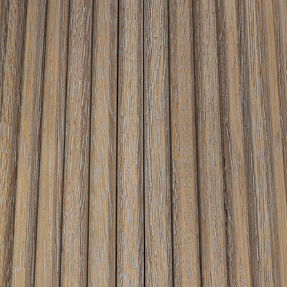 Leckford Ribbed Occasional Table Aged Oak