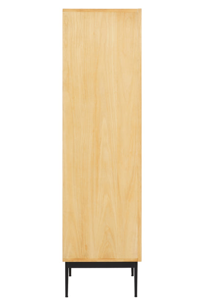 Shop the Natural Geometric Wooden Cabinet, a sophisticated blend of rustic charm and modern design. FREE UK Mainland Delivery Shop online today at www.nobleandnook.co.uk
