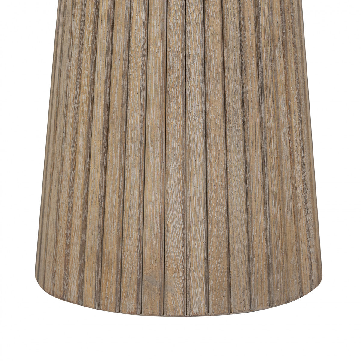 Leckford Ribbed Occasional Table Aged Oak