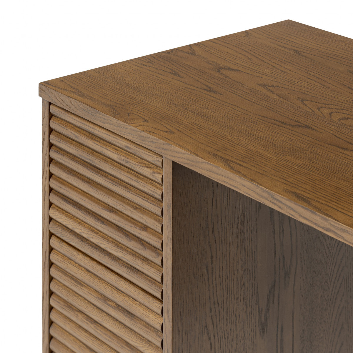 Charlton Desk | Oak in Aged Walnut Finish