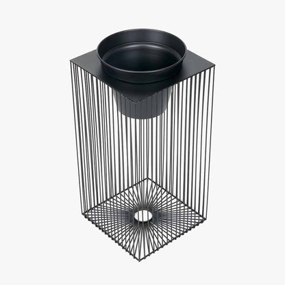 Black Metal Strut Planter | Small