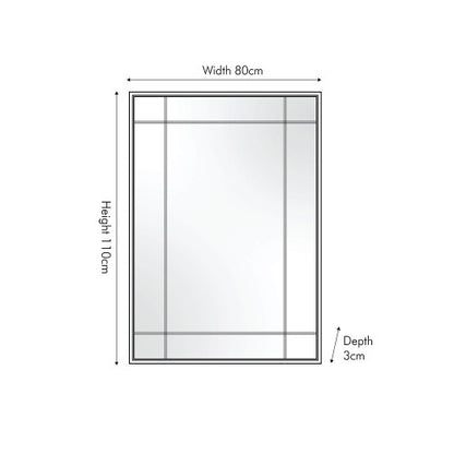Perfect for hallways, living rooms, or bedrooms, this rectangular shape Antique Bronze Metal Frame has a warm-toned finish that adds vintage charm. W80xD3xH110cm. Shop online today at www.nobleandnook.co.uk