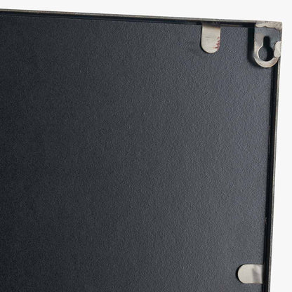 Antique Bronze Square Wall Mirror – 80cm Industrial Statement Mirror
