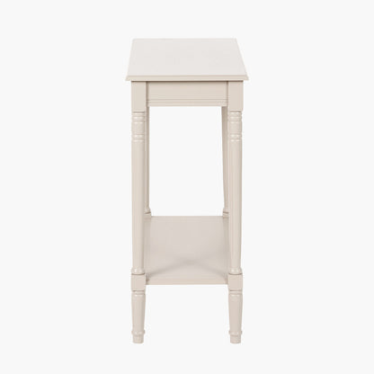 Heritage Putty Pine Wood Console Table