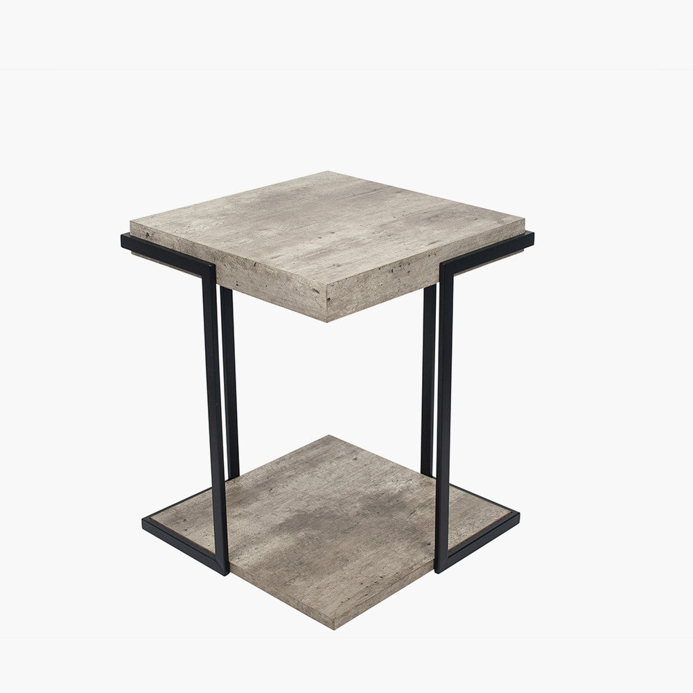 Bring sharp, contemporary styling into your space with the Jersey Side Table, perfect for use as a side table, end table, or even a compact display stand. Available today at www.nobleandnook.co.uk