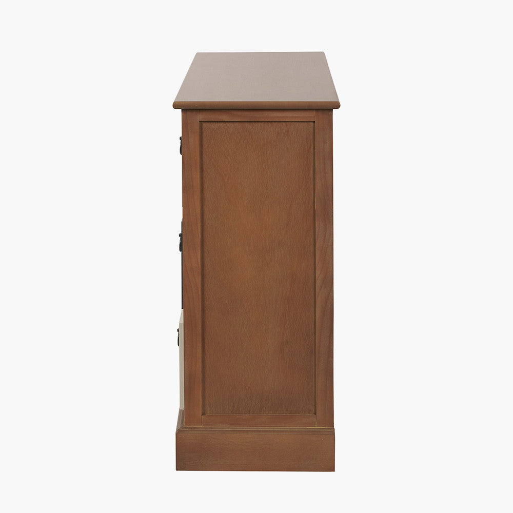 Loft Sage Multicoloured 4 Drawer Unit | Industrial Storage Furniture
