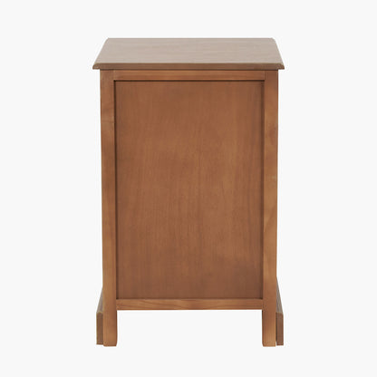 Loft Sage Multicoloured Pine Wood 3 Drawer Unit | Industrial Storage