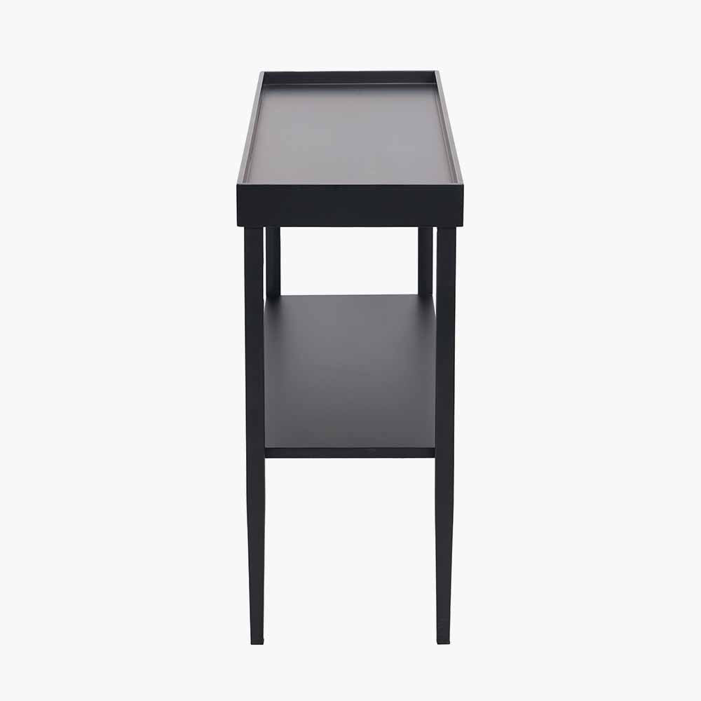 A contemporary design with practical elegance, while the striking black finish makes a confident statement. Perfect for elevating your hallway, lounge, or kitchen-diner. Available at www.nobleandnook.co.uk