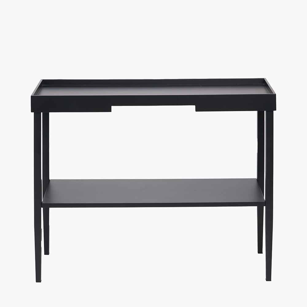 A contemporary design with practical elegance, while the striking black finish makes a confident statement. Perfect for elevating your hallway, lounge, or kitchen-diner. Available at www.nobleandnook.co.uk